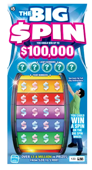 Big Spin ticket